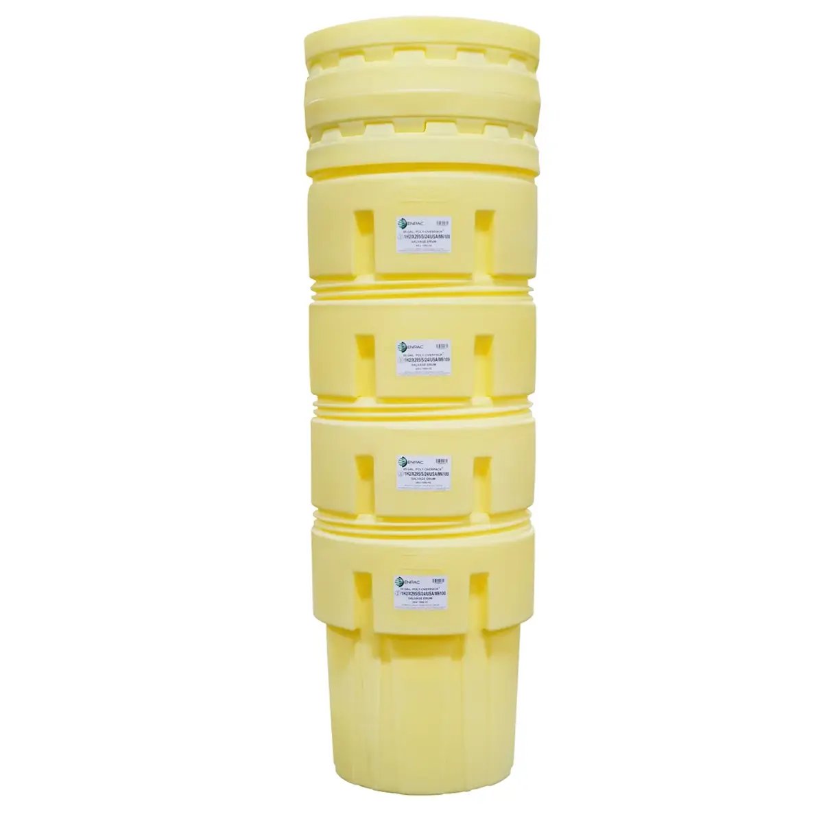 Poly-Overpac® Salvage Drum - Yellow - 95 Gallon