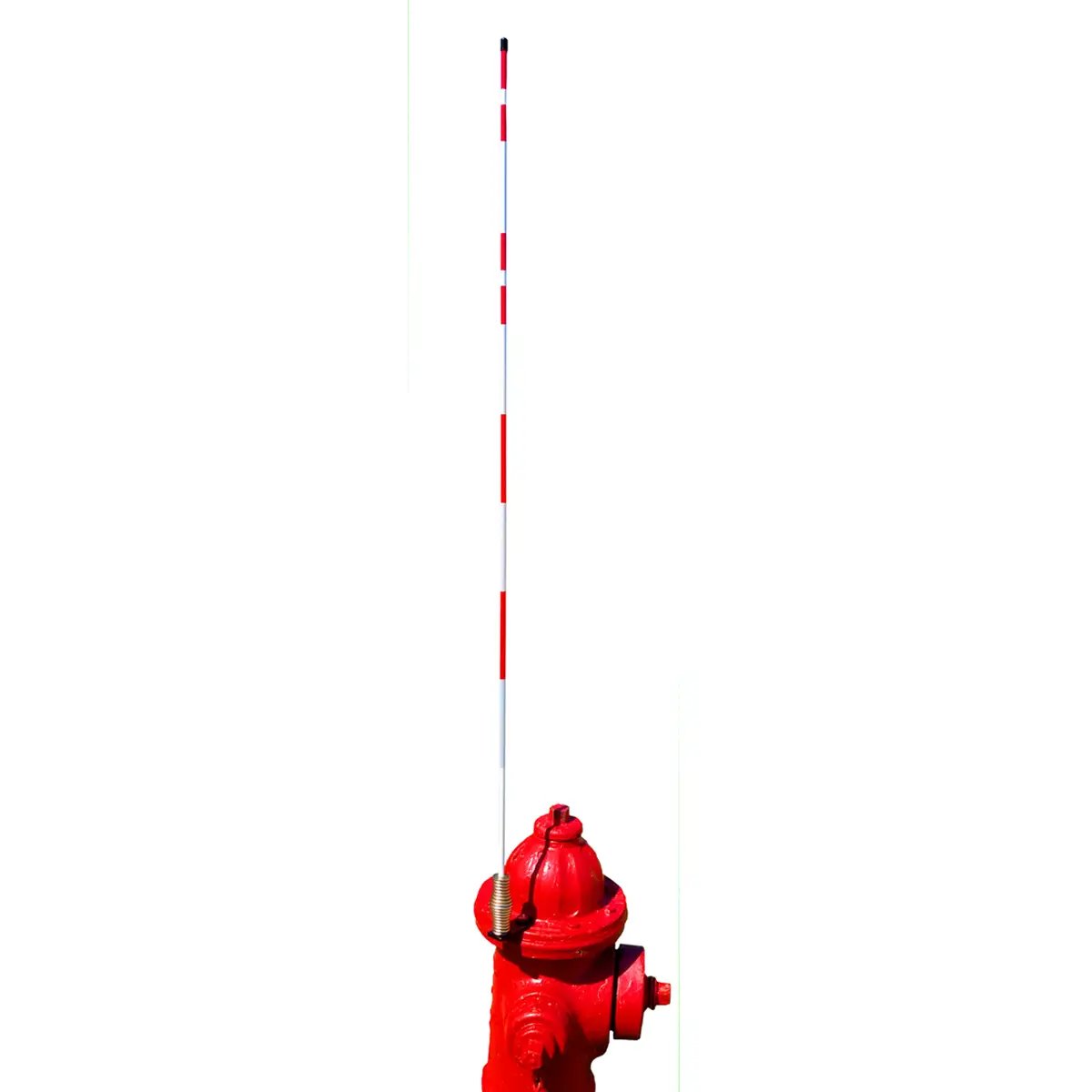 HydraFinder™ - Hydrant Marker - Red/Silver Reflective - 5'