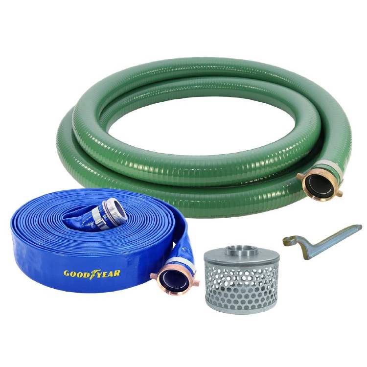 Honda 124015-1145-Pinkt Water Hose Suction And Discharge Kit