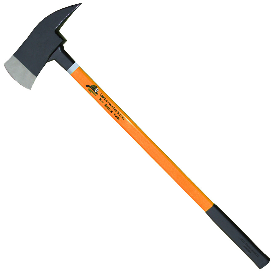 Hi-Viz 6 lb. 36" Pick Axe - 6lb. Pick Axe 36" Hi-Viz Orange Handle W/Reflective Tape