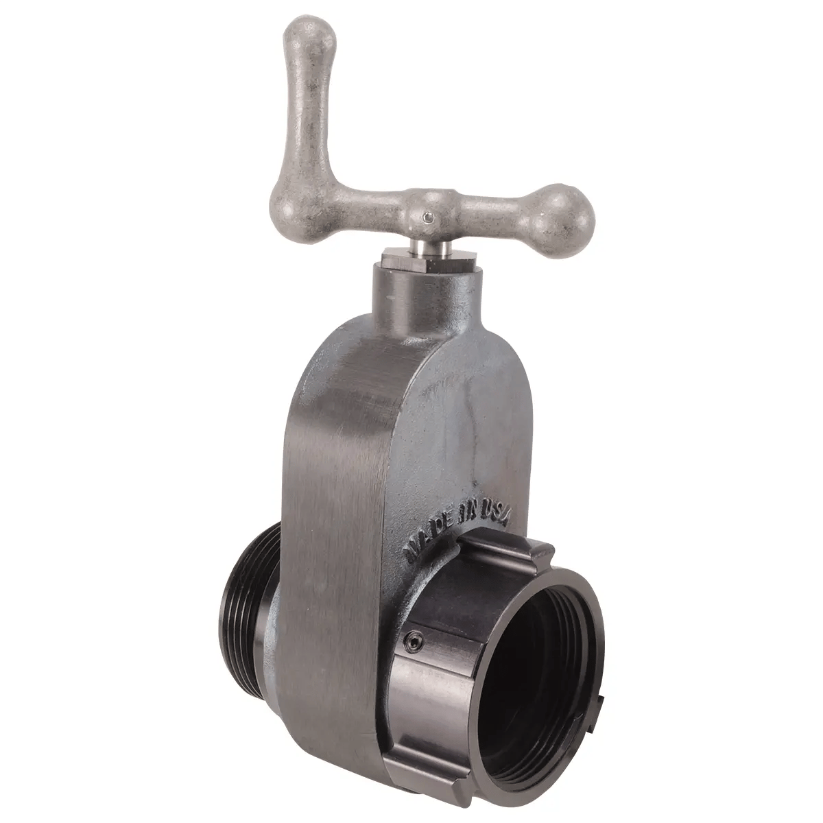 C & S Supply Gate Valve - 2.5F NST X 2.5M NST - Female Side