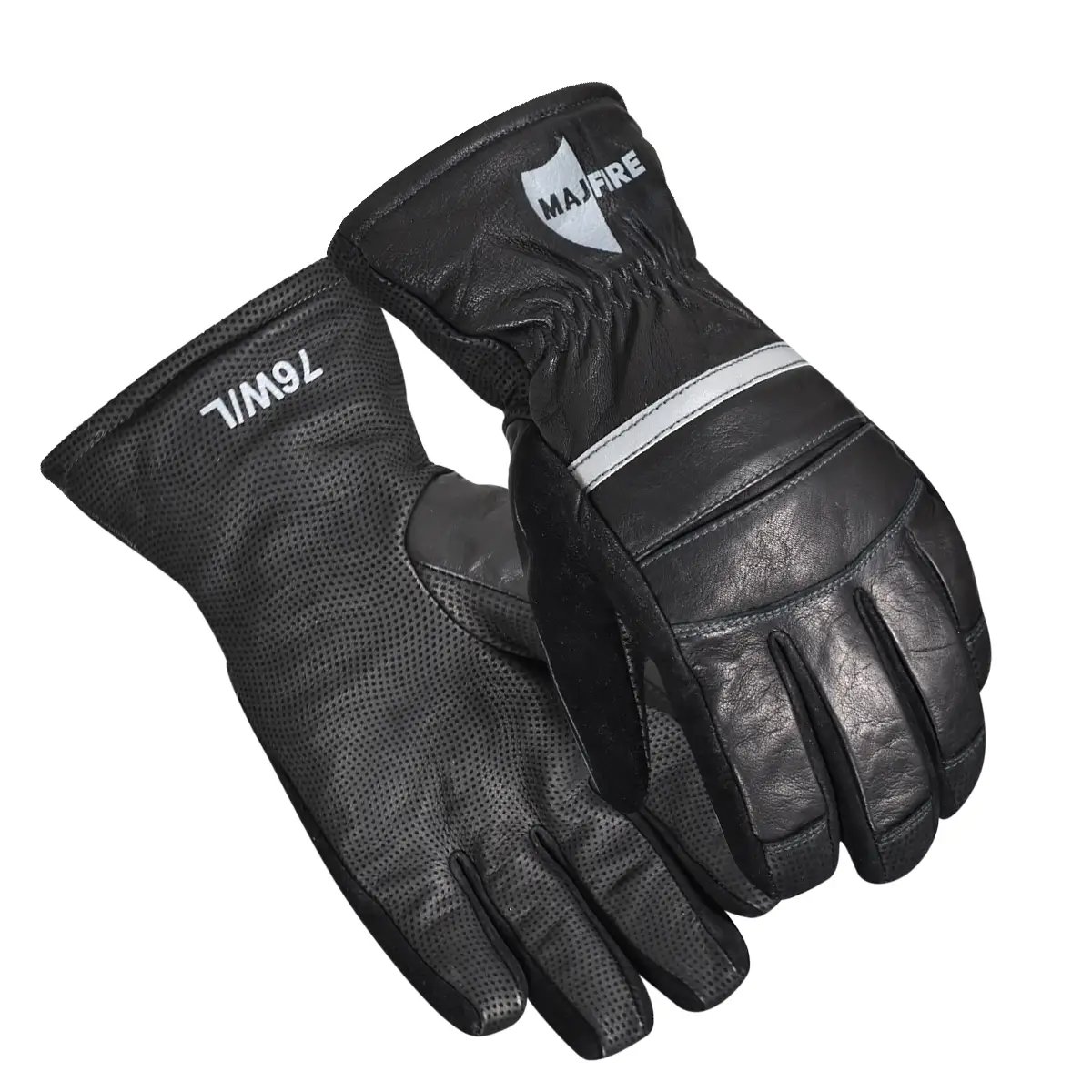 M7G Structural Firefighting Kangaroo Leather Gloves - Gauntlet