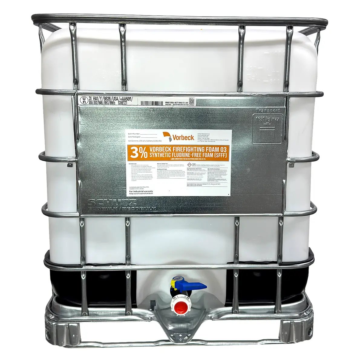Vorbeck Firefighting O3™ Class B Foam