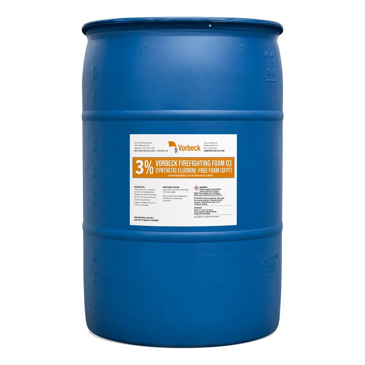 Vorbeck Firefighting O3™ Class B Foam
