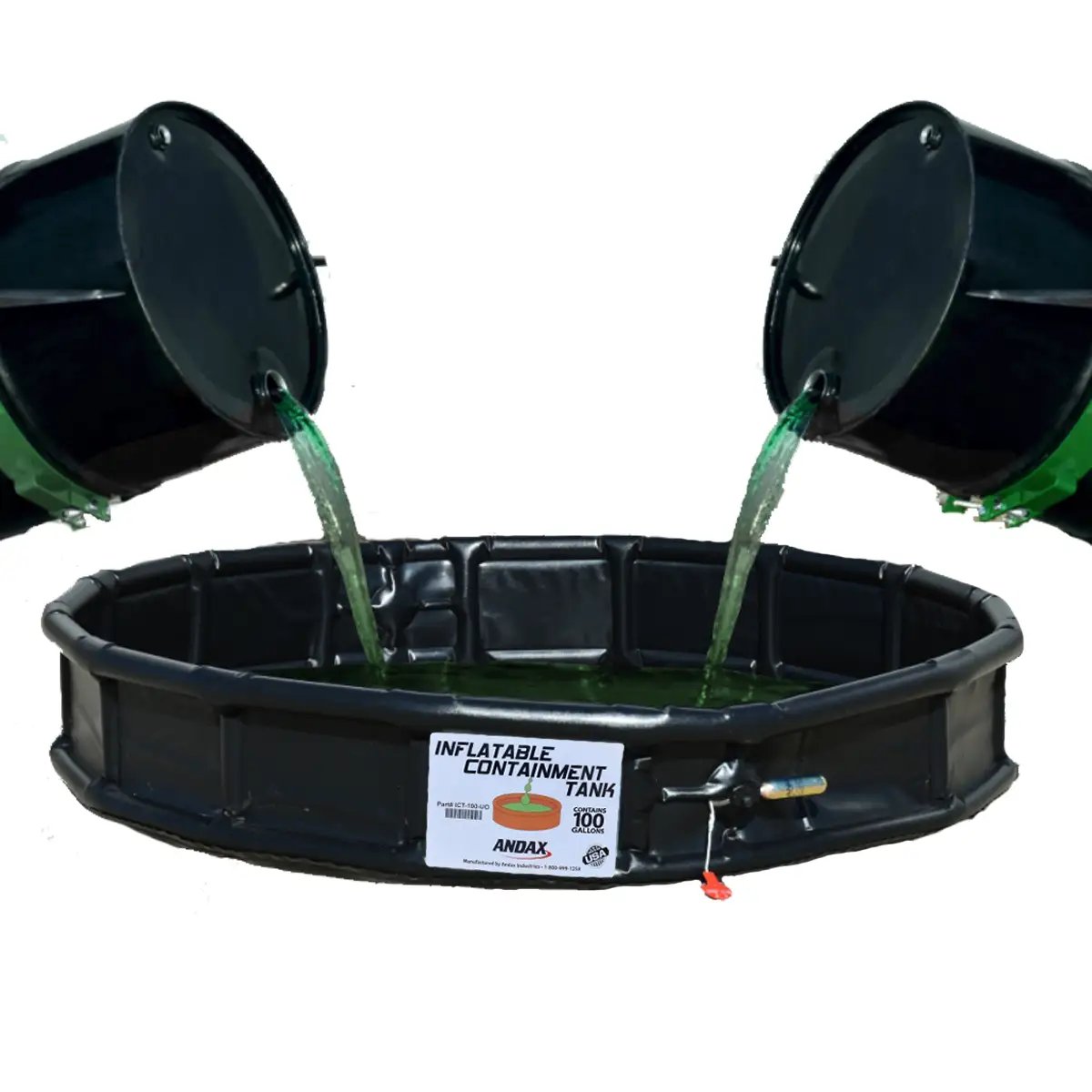 Inflatable Containment Tank™ - 100 Gallon