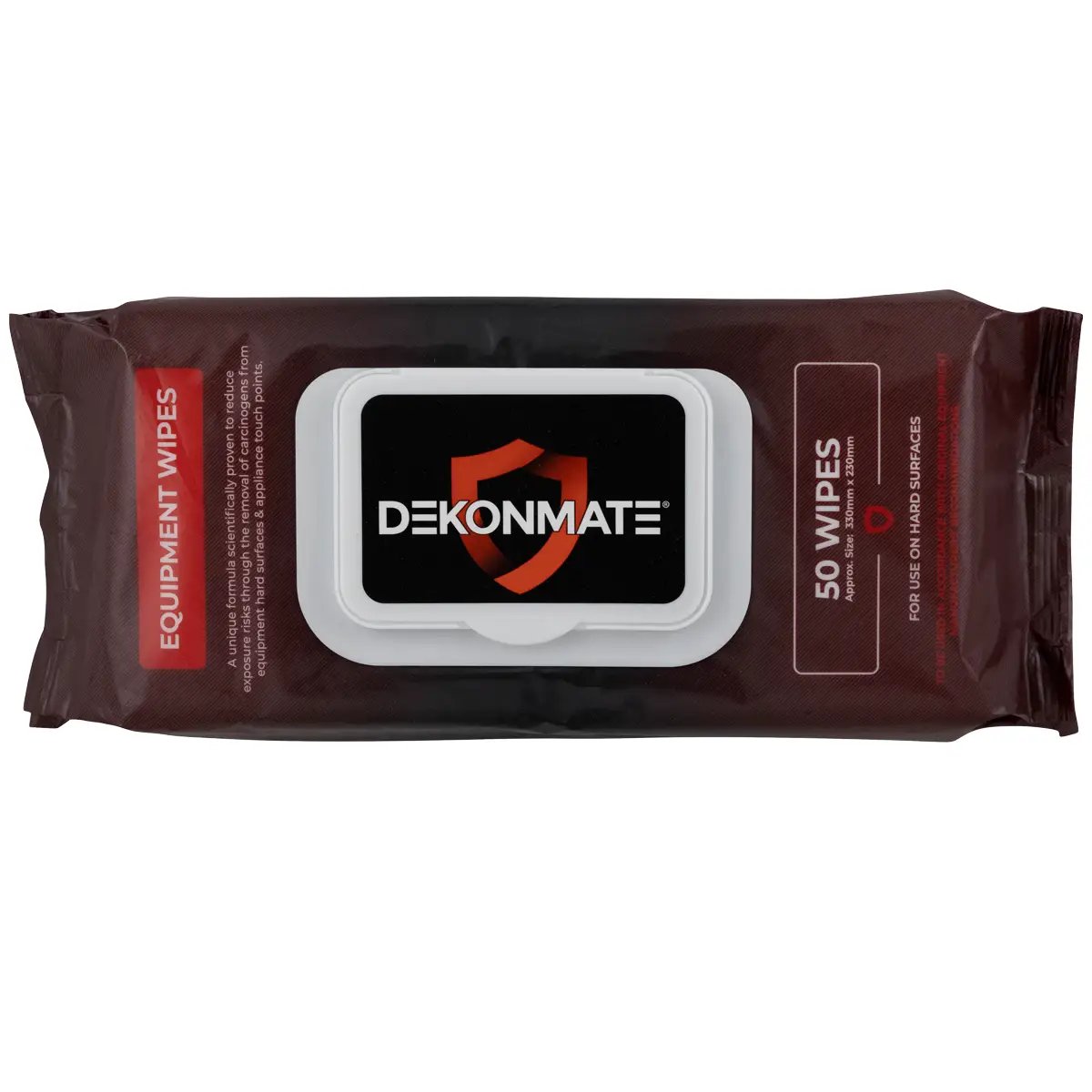 Dekonmate® Decontamination Equipment Wipes - 50 Wipes per Pack - 12 Packs per Case