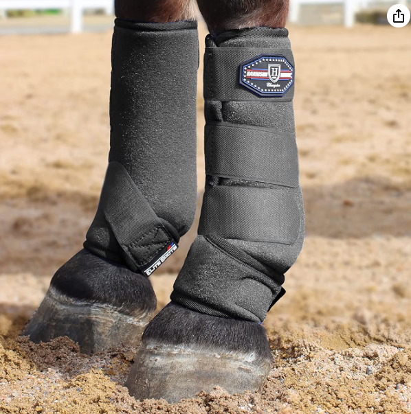 Harrison Howard 1 Pair Horse Sport Boots, Protective Horse Boots