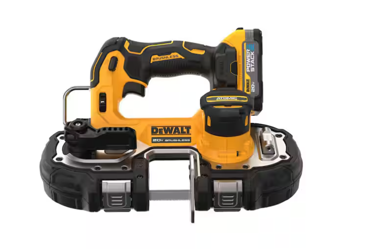 ATOMIC 20V MAX Lithium-Ion Cordless 1-1/4 in. Bandsaw Kit with 1.7 Ah Battery and Charger