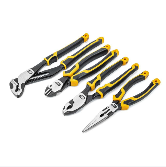 GEARWRENCH Pitbull Mixed Plier Set Dual Material 4pc