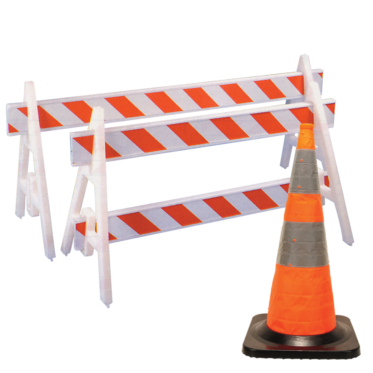 Barricades and Cones